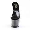 Pleaser - ADORE701G Mules à talons - Chaussures de pole dance - Noir/Transparent Product image